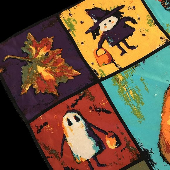 Echo Silk Halloween Scarf - Picture 5 of 10
